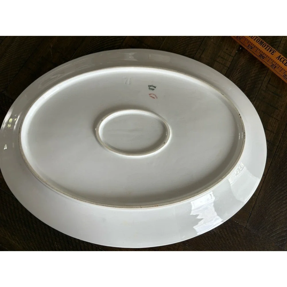 XL Haviland Limoges France Schleiger 278 Serving Platter 15.75